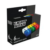 LIGHT STAX Mixed Colors 6pcs - DUPLO®-komp