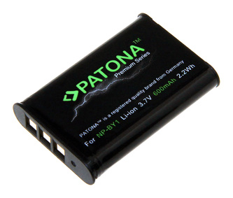 Aku Sony  HDR-AZ1 600mAh Li-Ion Premium NP-BY1