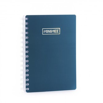 Tečkovaný zápisník MINIMEE - tmavý tyrkys