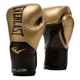 Everlast Rukavice ELITE TRAINING GLOVES Barva: Zlatá, Velikost: 12 OZ