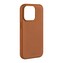 FIXED MagLeather kožený kryt s MagSafe Apple iPhone 15 Plus hnědý