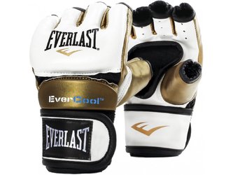 Everlast Rukavice EVERSTRIKE TRAINING GLOVES WHITE/GOLD Barva: Bílá/Zlatá, Velikost: S/M