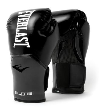 Everlast Rukavice ELITE TRAINING GLOVES Barva: Černá/šedá, Velikost: 14 OZ