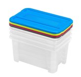 BOX ÚLOŽNÝ S VÍKEM SET 4KS TEX BOX