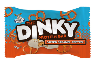 Muscle Moose The Dinky Protein Bar 35g - slaný karamelový preclík Muscle Moose The Dinky Protein Bar 35g - slaný karamelový preclík
