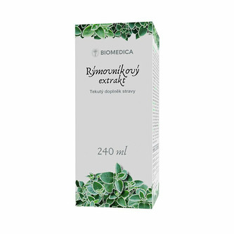 Biomedica Rýmovníkový extrakt 240 ml