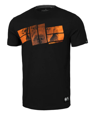 Pánské tričko Pitbull West Coast Orange Dog černá XL Pánské tričko Pitbull West Coast Orange Dog černá XL