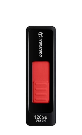 TRANSCEND Flash Disk 128GB JetFlash®760, USB 3.0 (R:85/W:34 MB/s) černá/červená