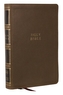 KJV Holy Bible: Compact Bible with 43,000 Center-Column Cross References, Brown Leathersoft w/ Thumb Indexing (Red Lette