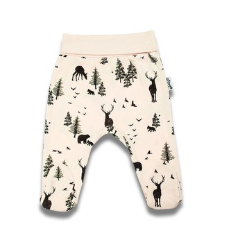 Kojenecké bavlněné polodupačky Nicol Bambi - velikost 62 (3-6m)