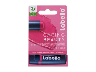 Labello Caring Beauty Balzám na rty 4,8 g Pink pro ženy
