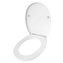 Sedátko WC REVET bílé 42,7×36x4 cm