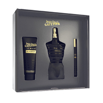 Jean Paul Gaultier Le Male Le Parfum Dárková sada Parfémová voda 125 ml, sprchový gel 75 ml a miniaturka Parfémová voda 10 ml 