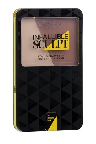 L´oreal Infallible Sculpt Contour Palette - Krémová konturovací paletka pro tvář 10 g pro ženy