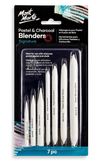 Mont Marte sada těrek na pastel a uhel, č.0011,7ks, blistr