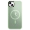 Next One Mist Shield kryt s MagSafe iPhone 15 zelený