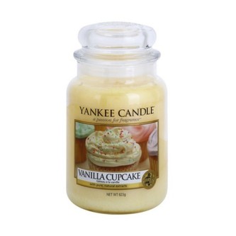 Yankee Candle Vanilla Cupcake Candle (vanilkový košíček) - Vonná sviečka 623. ml unisex