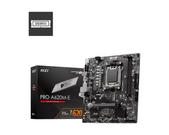 MSI MB Sc LGA1700 PRO A620M-E, AMD A620, 2xDDR5, 1xHDMI, 1xVGA, mATX MSI MB Sc LGA1700 PRO A620M-E, AMD A620, 2xDDR5, 1xHDMI, 1xVGA, mATX