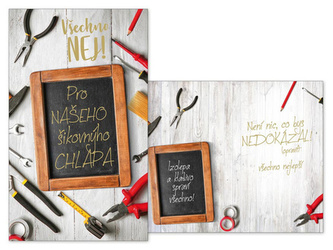 Narozeninové přání - Pro našeho šikovného chlapa