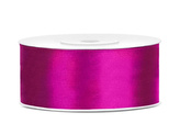 Saténová stuha fuchsia 25 mm x 25 m
