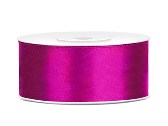 Saténová stuha fuchsia 25 mm x 25 m