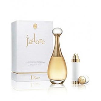 Dior J´adore Dárková sada Parfémová voda 75 ml a plnitelný flakón 7,5 ml