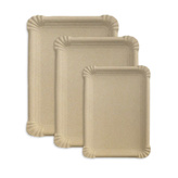 Papírový tácek KRAFT 16 x 23 cm - 100 ks