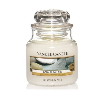 Yankee Candle Baby Powder Candle ( dětský pudr ) - Vonná svíčka 104. ml unisex
