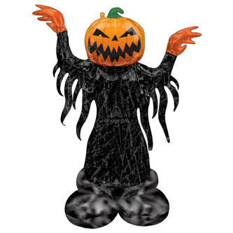 AirLoonz - stojící obří balónek Halloween strašák 134 cm