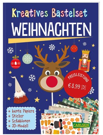 Bastelspaß für Kinder: Kreatives Bastelset: Weihnachten