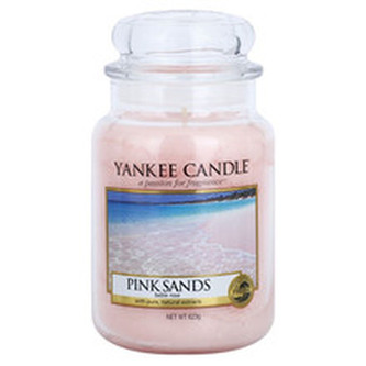 Yankee Candle Pink Sands Candle ( ružové piesky ) - Vonná sviečka 411. ml unisex