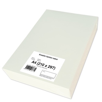 Kreslicí karton A4/200/180g - natur Kreslicí karton A4/200/180g - natur