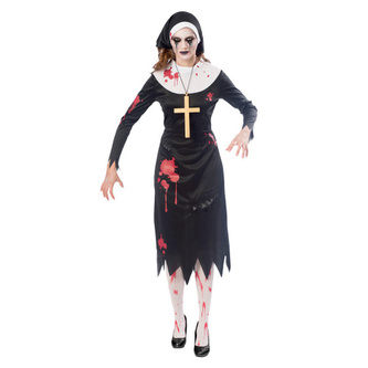 Dámský kostým zombie jeptiška - vel. S