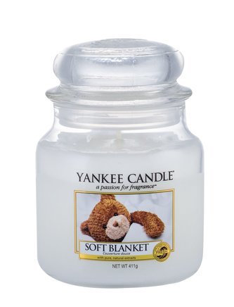 Yankee Candle Soft Blanket Candle ( měkká deka ) - Vonná svíčka 411. ml unisex