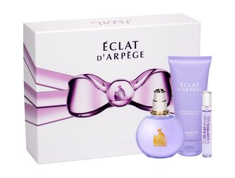 Lanvin Eclat D´Arpege Dárková sada Parfémová voda 100 ml, tělové mléko 100 ml a miniaturka Parfémová voda 7,5 ml 100 ml pro ženy