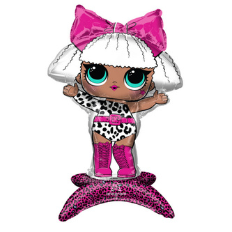 Stojící balonek Lol Surprise - Diva 40 x 58 cm