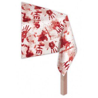 Plastový party ubrus Halloween Help 140 x 260 cm