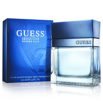 Guess Seductive Blue for Men Dárková sada Toaletní voda 100 ml, sprchový gel 200 ml a deospray 226 ml