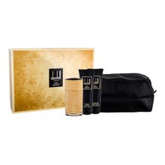 Dunhill Icon Absolute Dárková sada Parfémová voda 100 ml, sprchový gel Icon Absolute 90 ml, After Shave Balsam ( balzám po holení ) Icon Absolute 90 ml a kosmetická tašk
