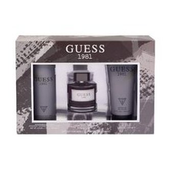 Guess Guess 1981 for Men Dárková sada Toaletní voda 100 ml, sprchový gel 200 ml a deospray 226 ml