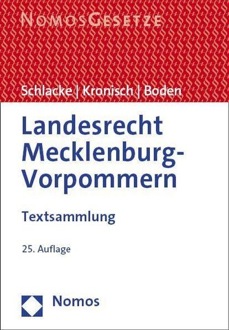 Landesrecht Mecklenburg-Vorpommern