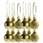 Bombki mini złote 12szt