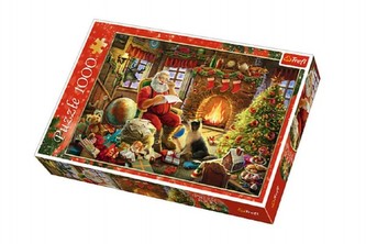 Puzzle Santa Claus 1000 dílků 68,3x48cm v krabici
