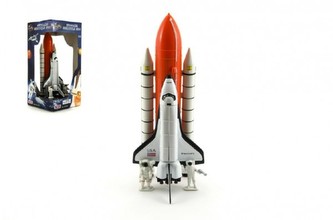 Raketoplán/raketa plast 25cm v krabici