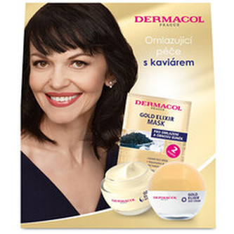 Dermacol Dárková sada Gold Elixir I. woman