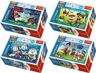 Minipuzzle Paw Patrol 54dílků