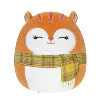 SQUISHMALLOWS Veverka s podzimní šálou - Erin