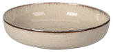 talíř hluboký 20cm porcelánový BÉŽ, HN lem