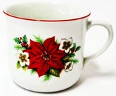 hrnek 650ml VAŘÁK-POINSETTIA,vánoční růže, čes.porc.