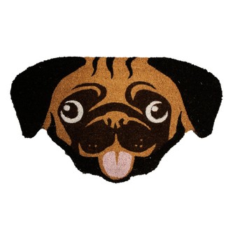 HOME ELEMENTS Rohož z kokosových vláken, tvar Pes, 43x73 cm